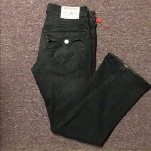 Black true religion jeans